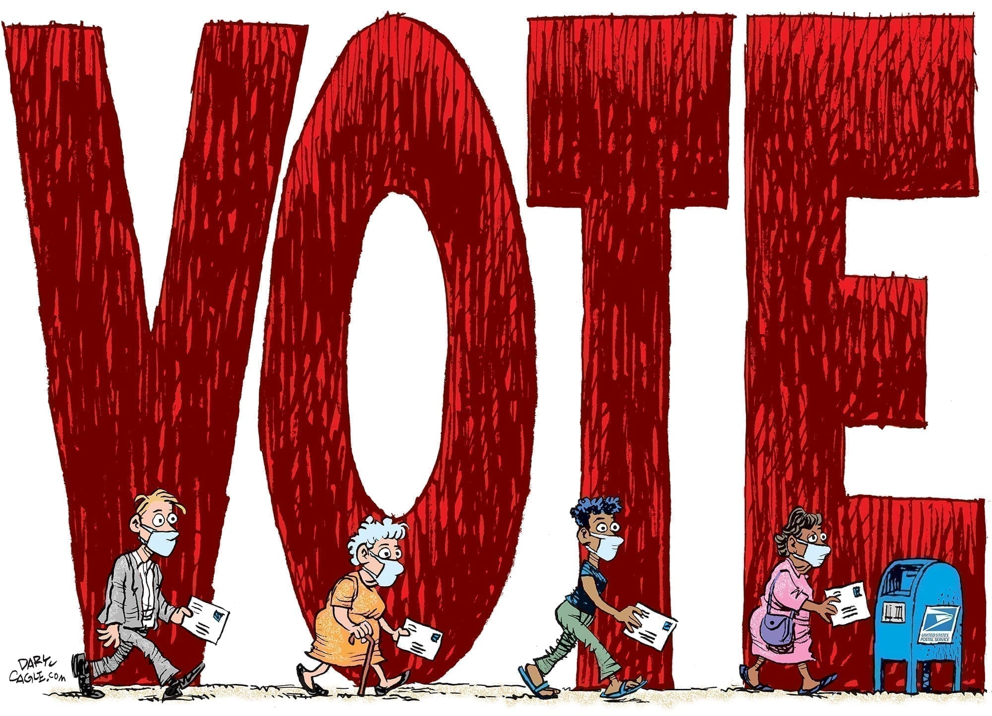 Editorial Cartoon: VOTE - The Independent | News Events Opinion More
