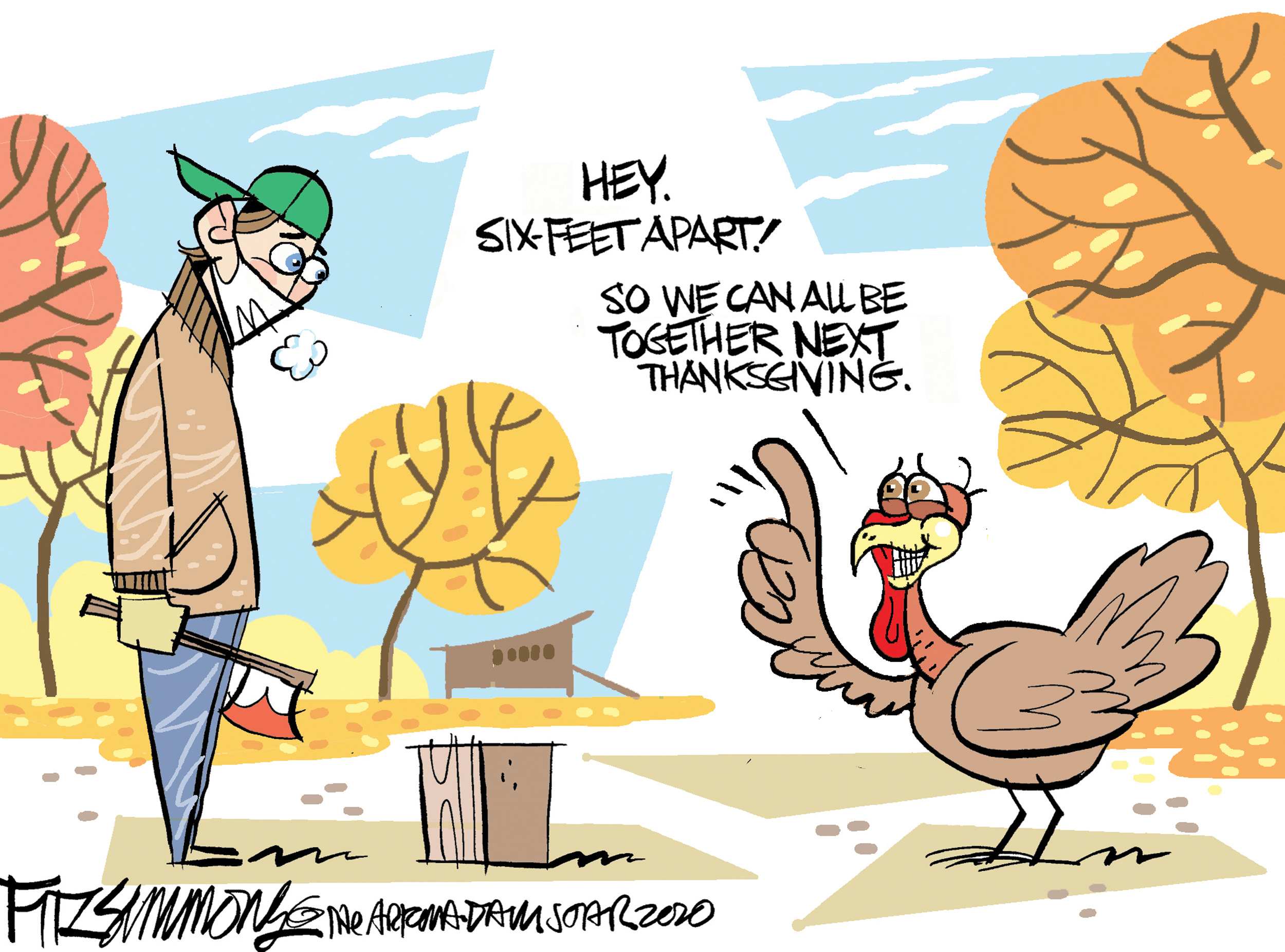 Editorial Cartoon: Happy Thanksgiving! - The Independent | News Events  Opinion More