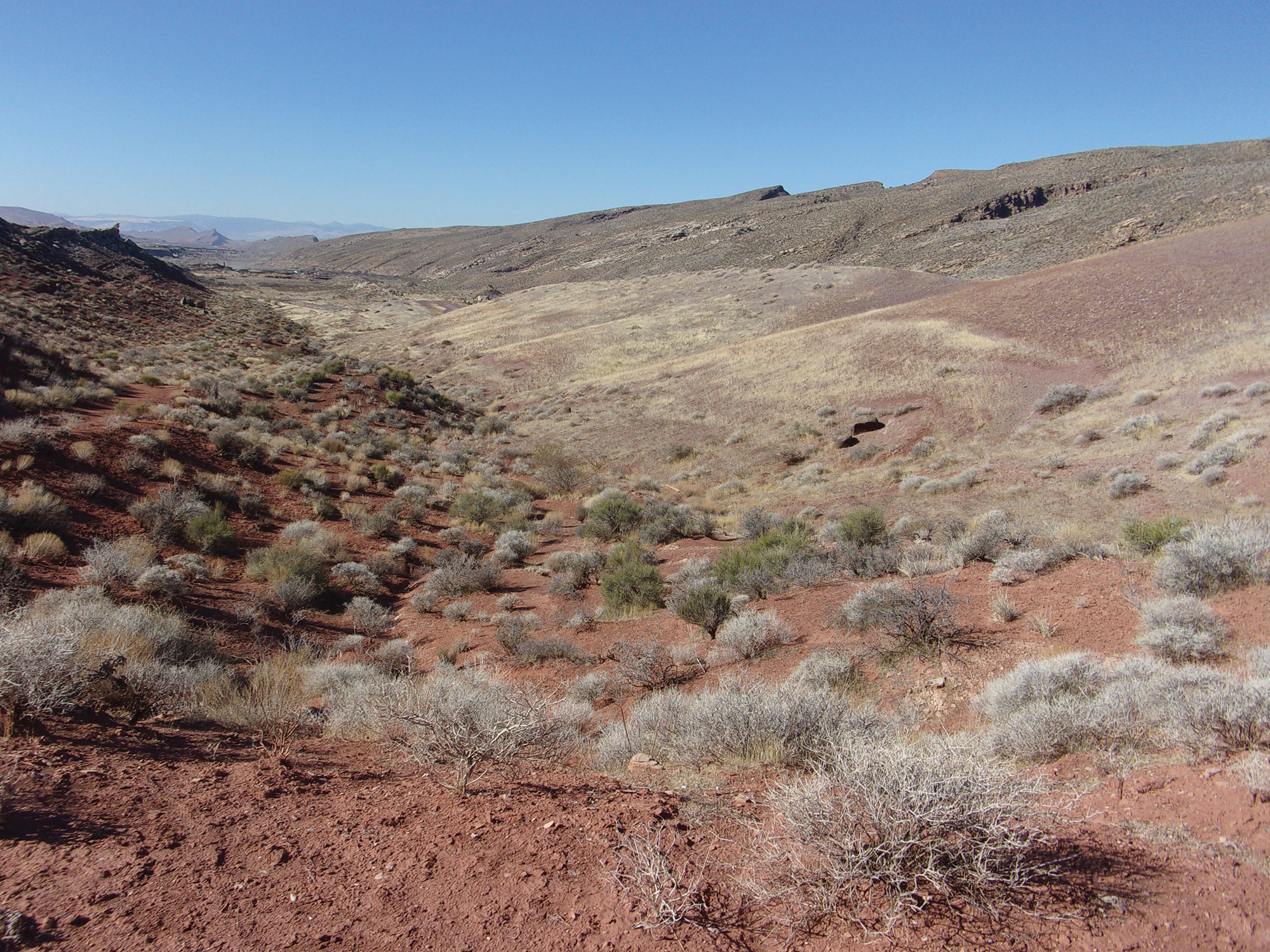 East Reef Trail in the Red Cliffs Desert Reserve