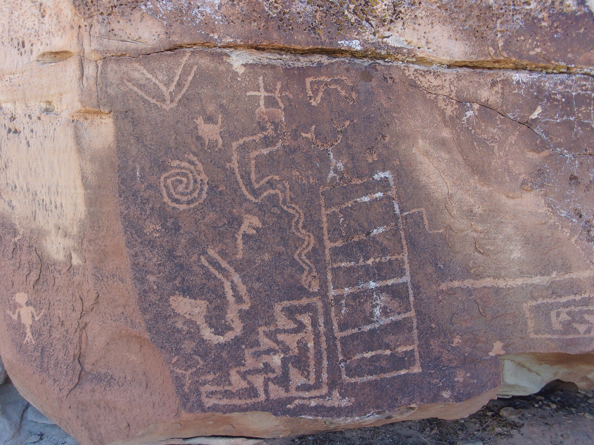 Petroglyph Rock - East Reef Trail