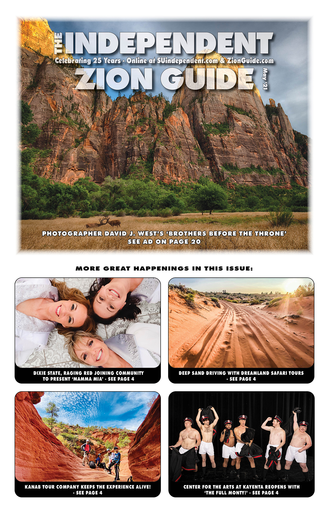 May 2021 Independent & Zion Guide | Featuring Photographer David J. West