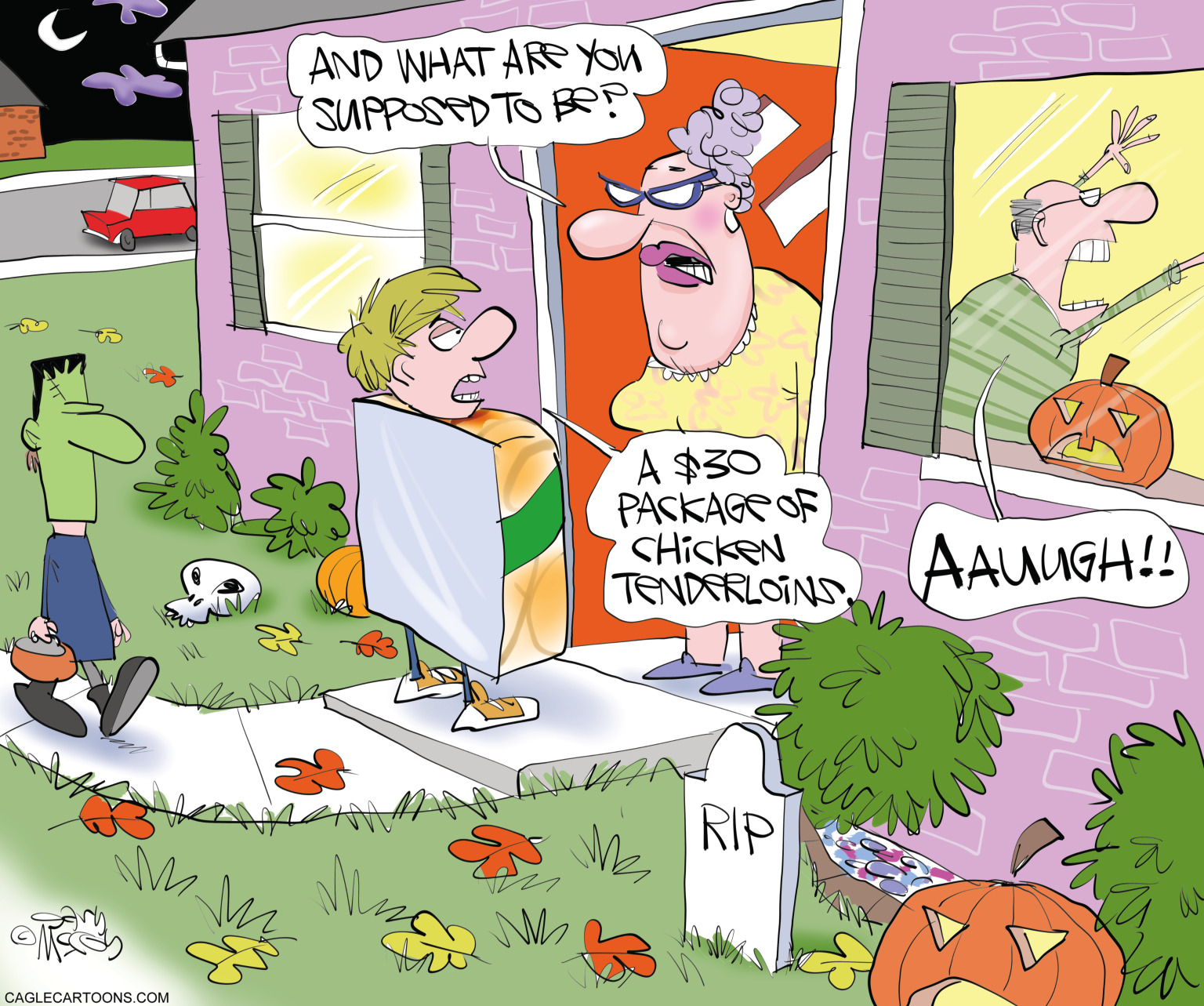 Editorial Cartoon: Frightening Prices - The Independent | News Events ...