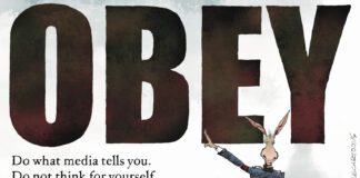 Editorial Cartoon: Fascist State Fascist State