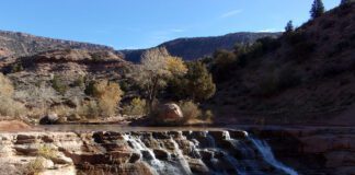 Hiking Toquerville Falls Toquerville Falls