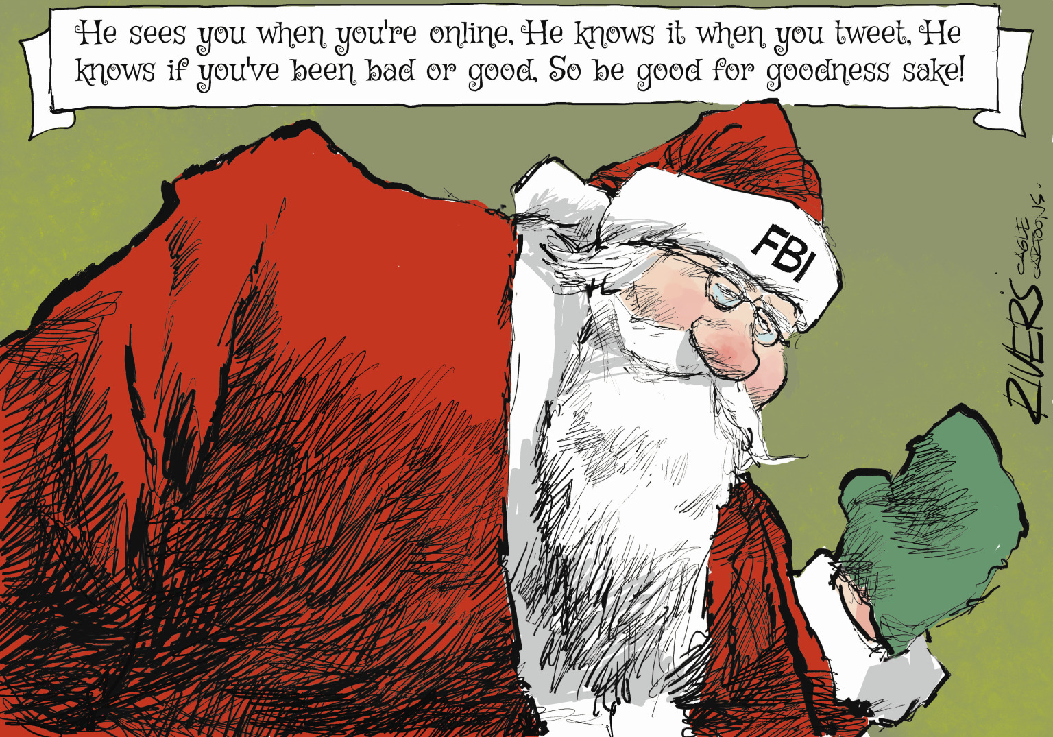 FBI Santa - By Rivers