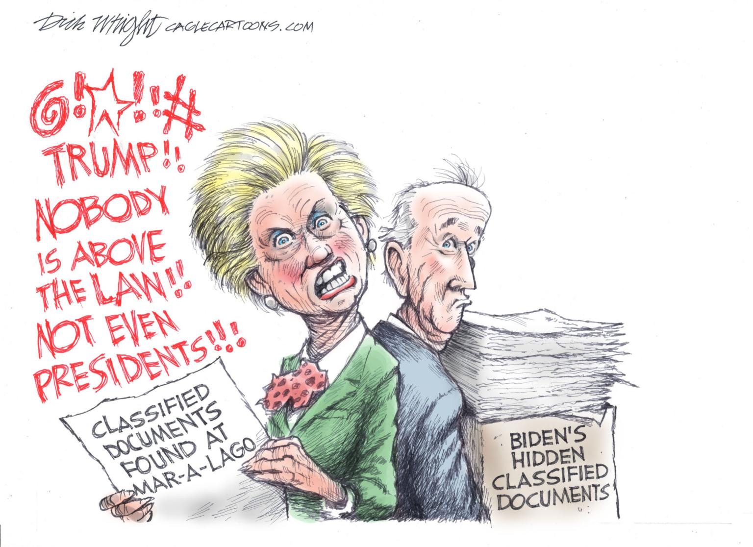 Biden's Hidden Documents - By Dick Wright