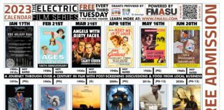 FMASU’s Electric Film Series Returns to the Electric Theater on January 17th!