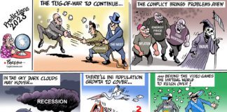 Editorial Cartoon: Predictions 2023 Predictions 2023 - By Paresh Nath