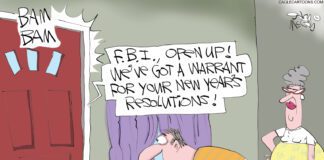 Editorial Cartoon: Raided Resolutions Raided Resolutions - By Gary McCoy