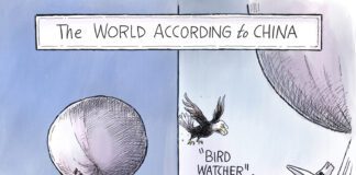Editorial Cartoon: Chinese Balloon Chinese Balloon - By Adam Zyglis