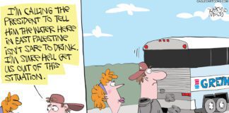 Editorial Cartoon: Government and East Palestine Government and East Palestine - By Gary McCoy