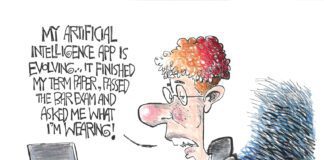 Editorial Cartoon: Evolving AI Evolving AI - By John Darkow