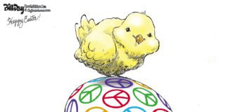 Editorial Cartoon: Happy Easter Happy Easter - By Bill Day