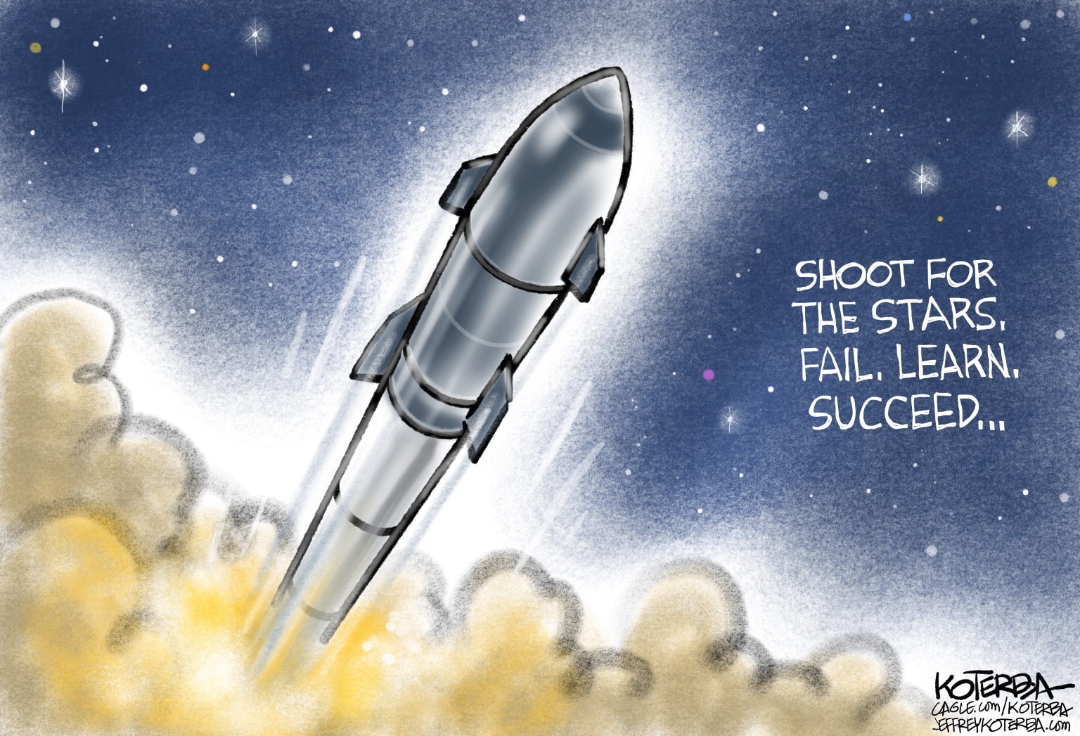 SpaceX Starship - By Jeff Koterba