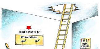 Editorial Cartoon: Debt Ceiling 14th Amend Debt Ceiling 14th Amend - By Dave Granlund