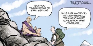 Editorial Cartoon: Seeking Wisdom Seeking Wisdom - By Rivers