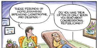 Editorial Cartoon: Congressional Depression Congressional Depression - By Christopher Weyant,