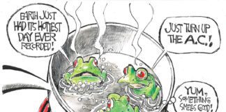 Editorial Cartoon: Hottest Day So Far Hottest Day So Far - By John Darkow