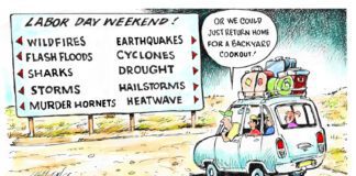 Editorial Cartoon: Labor Day Travel Woes 2023 Labor Day Travel Woes 2023 - By Dave Granlund