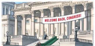 Editorial Cartoon: Capitol Upgrade For Aging Senators Capitol Upgrade For Aging Senators - By R.J. Matson