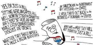 Editorial Cartoon: Just A Bill Just A Bill - By Dave Whamond