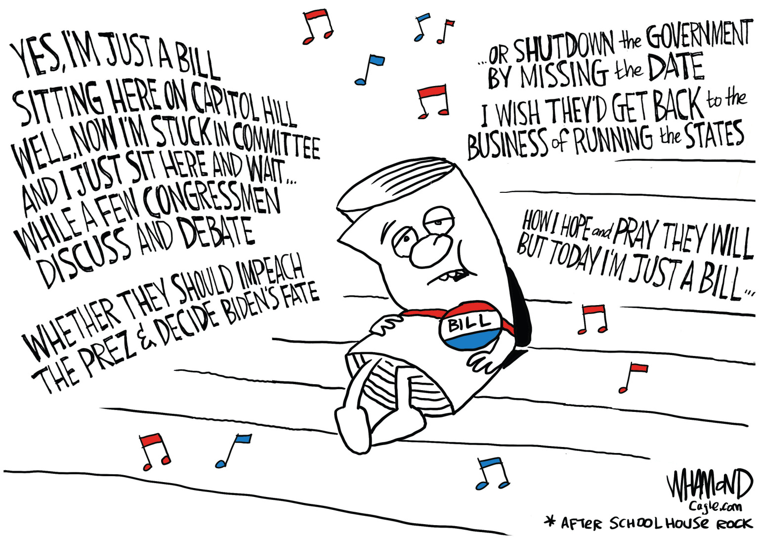 Just A Bill - By Dave Whamond