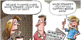 Editorial Cartoon: A New House Speaker A New House Speaker - By Dave Whamond