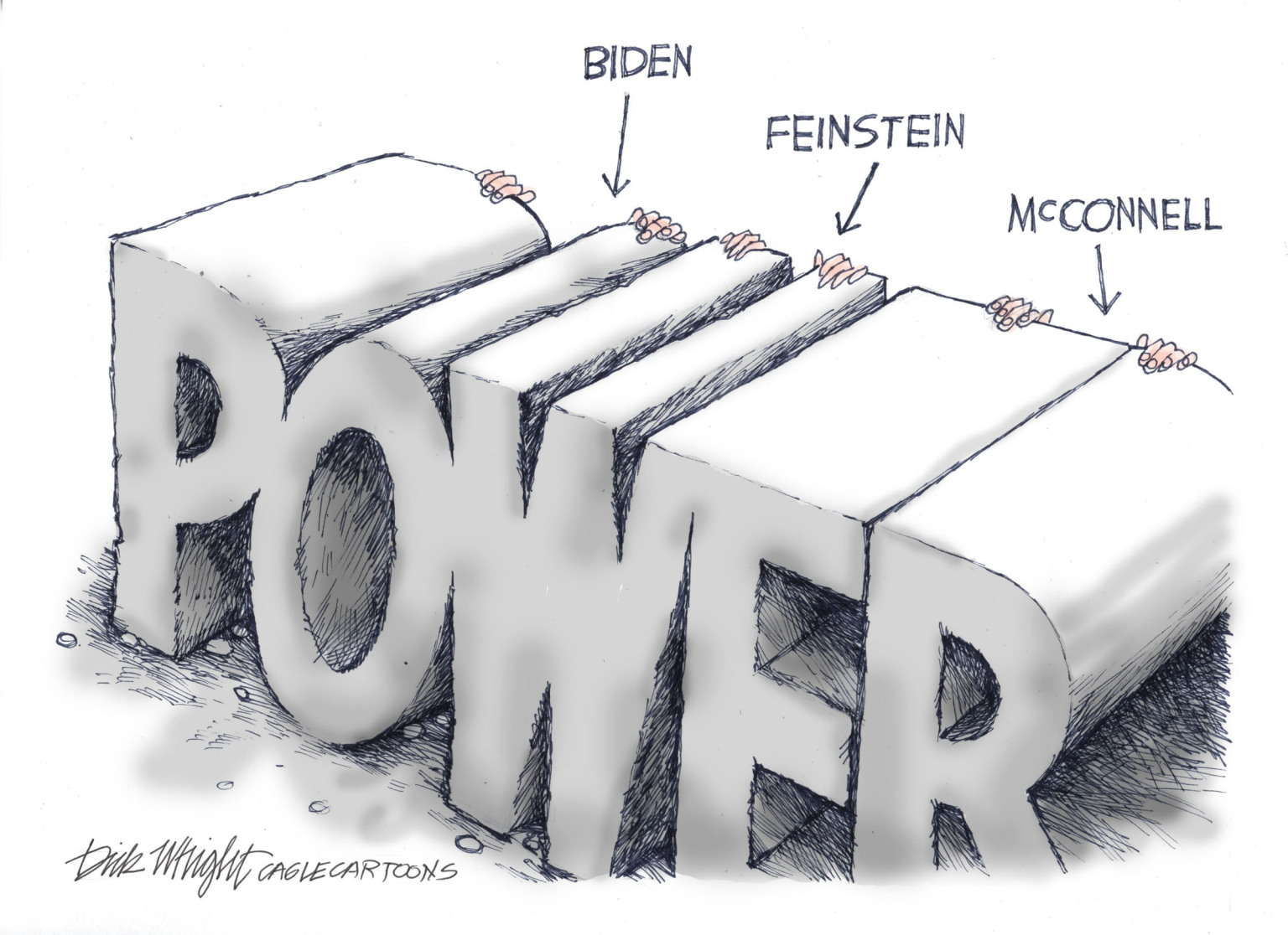 Biden, Feinstein and McConnell Hang On To Power - By Dick Wright