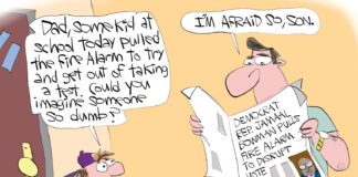 Editorial Cartoon: Fire Alarm Delinquent Fire Alarm Delinquent - By Gary McCoy