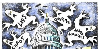 Editorial Cartoon: GOP Haunted House 2023 GOP Haunted House 2023 - By Dave Granlund