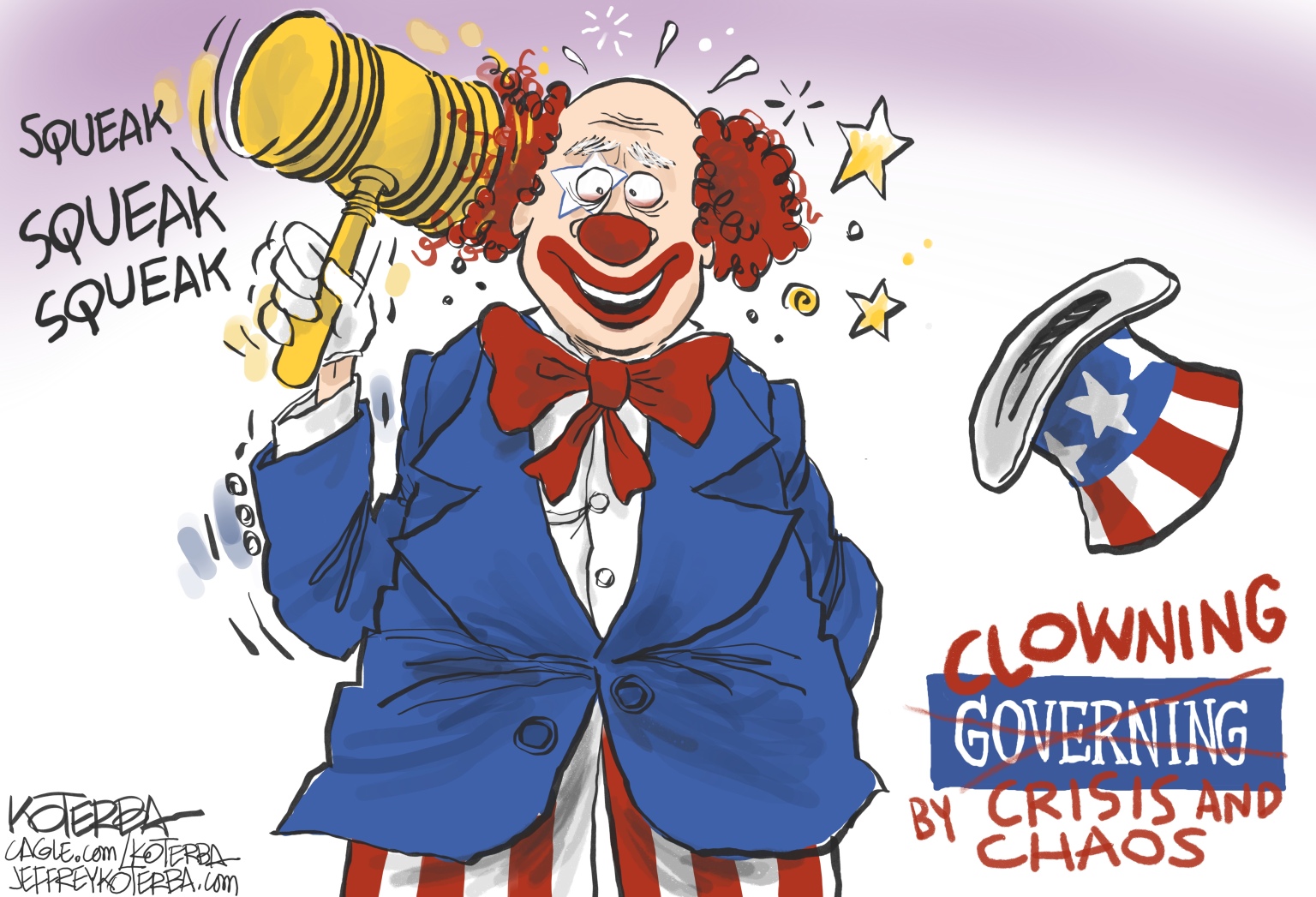 Governing or Clowning? -By Jeff Koterba