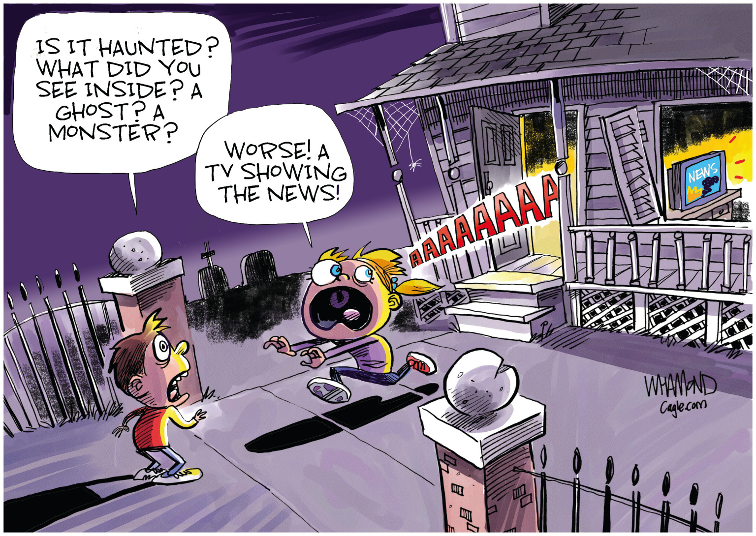 Haunted House 2023 - By Dave Whamond