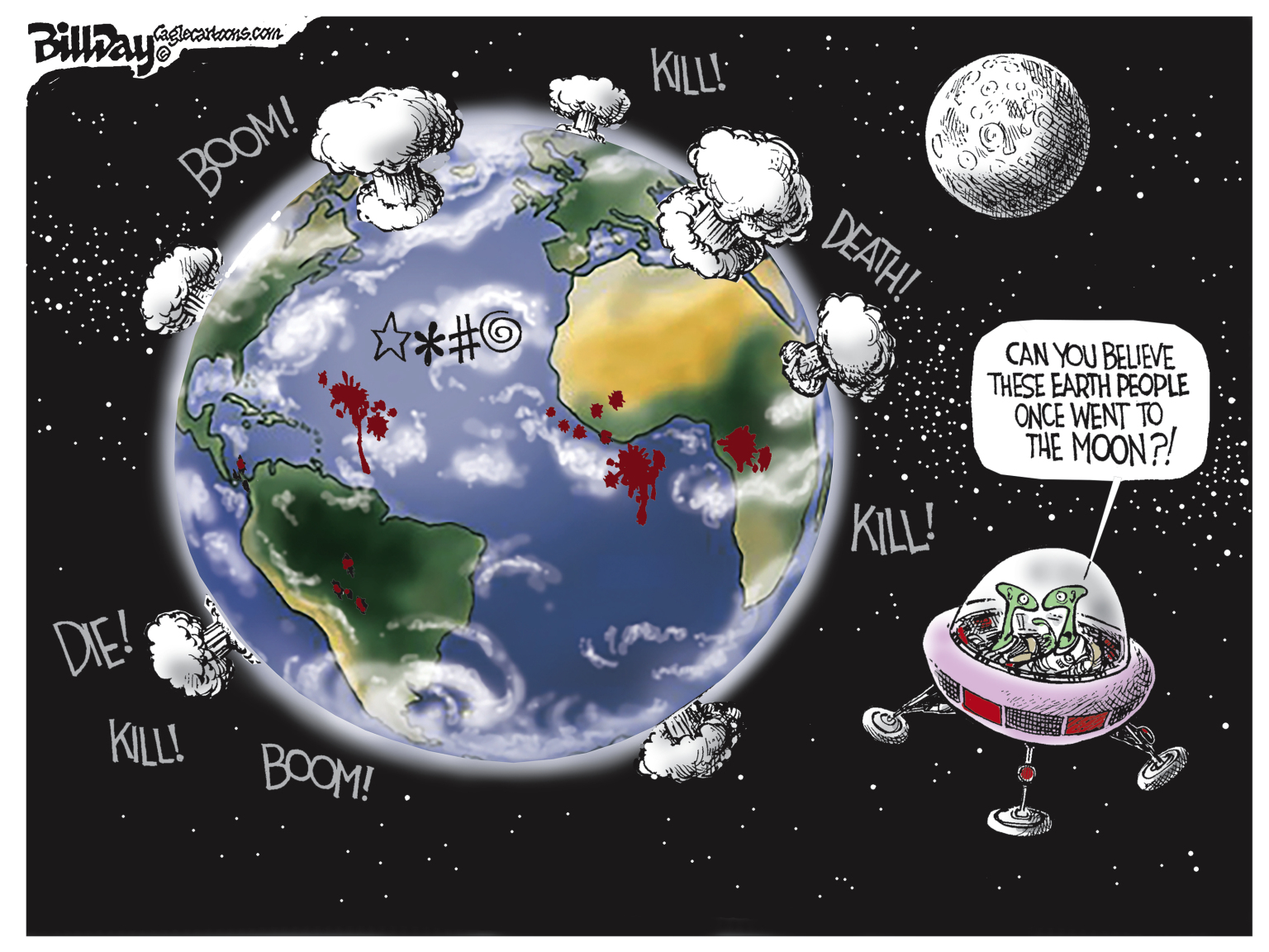 Earth Wars - By Bill Day
