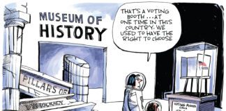 Editorial Cartoon: Voting Rights Voting Rights - By Dave Whamond