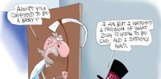 Editorial Cartoon: 2023 Was Rough 2023 Was Rough - By Gary McCoy