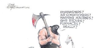 Editorial Cartoon: War On Appliances War On Appliances - By Dick Wright