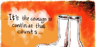 Editorial Cartoon: Fill Your Boots Fill Your Boots - By Guy Parsons