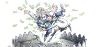 Editorial Cartoon: National Debt National Debt - By Dick Wright