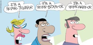 Editorial Cartoon: No Preference Candidates No Preference Candidates - By Gary McCoy