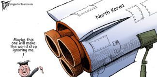 Editorial Cartoon: Meanwhile, In North Korea Remember Me? - By Bruce Plante
