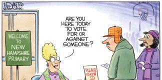 Editorial Cartoon: Voting Offense or Defense Voting Offense or Defense - By Christopher Weyant