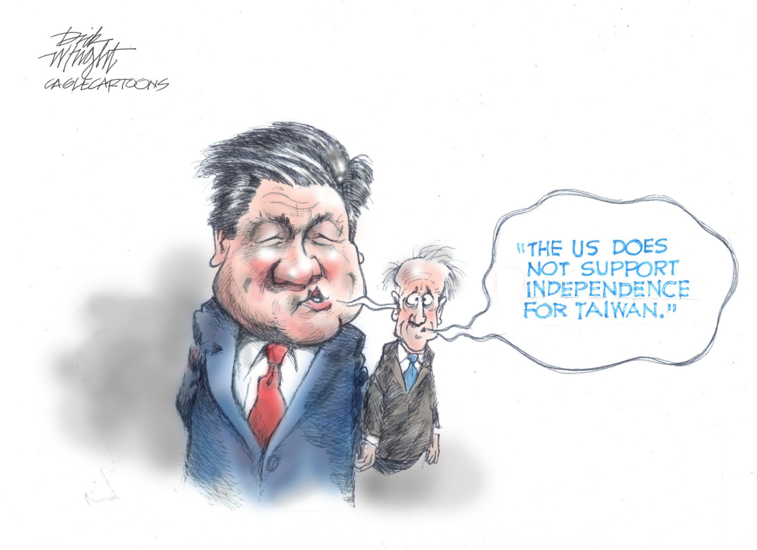 Xi Controlling Biden - By Dick Wright