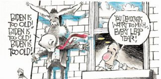 Editorial Cartoon: Democrats On The Edge Democrats On The Edge - By John Darkow