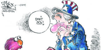 Editorial Cartoon: Don’t Ask Don't Ask - By John Darkow