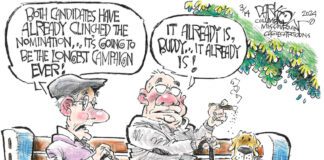 Editorial Cartoon: The Longest Campaign The Longest Campaign - By John Darkow