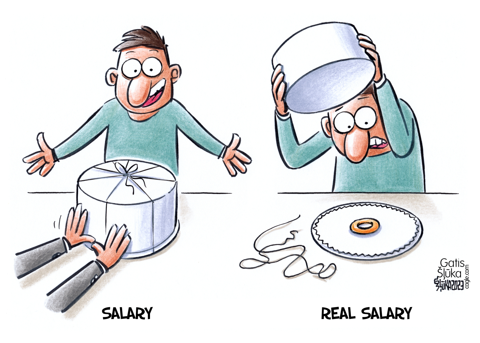 Real salary - By Gatis Sluka
