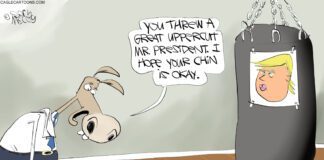 Editorial Cartoon: Biden and Trump Debate Biden and Trump Debate - By Gary McCoy