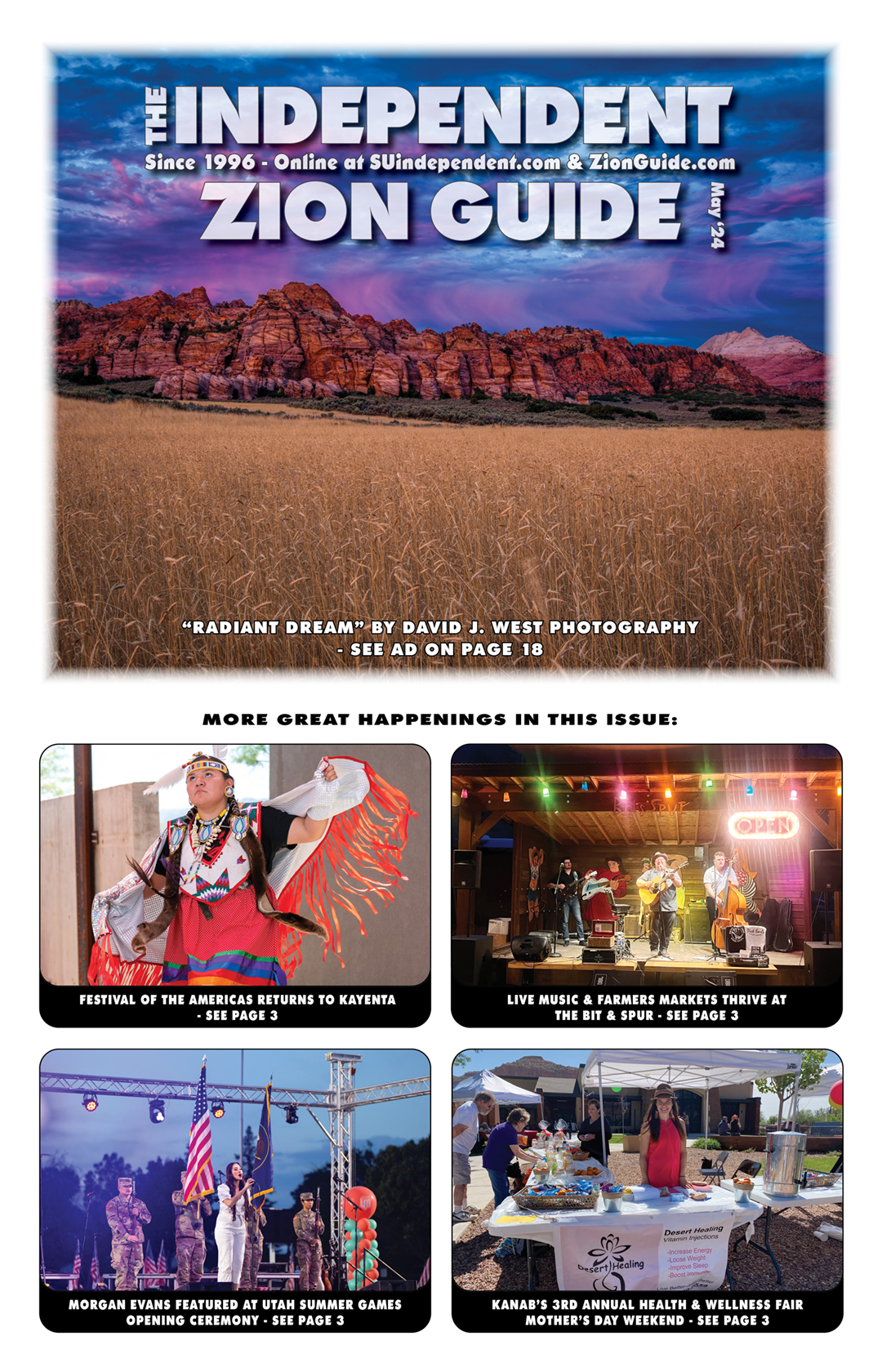 May 2024 ~ Independent & Zion Guide | Southern Utah News & Events