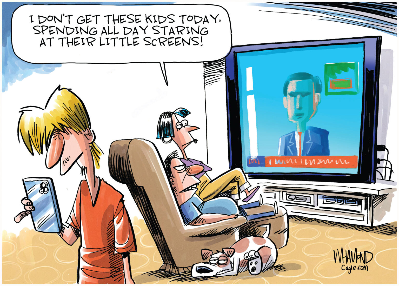 Screen Addiction Disorder - By Dave Whamond