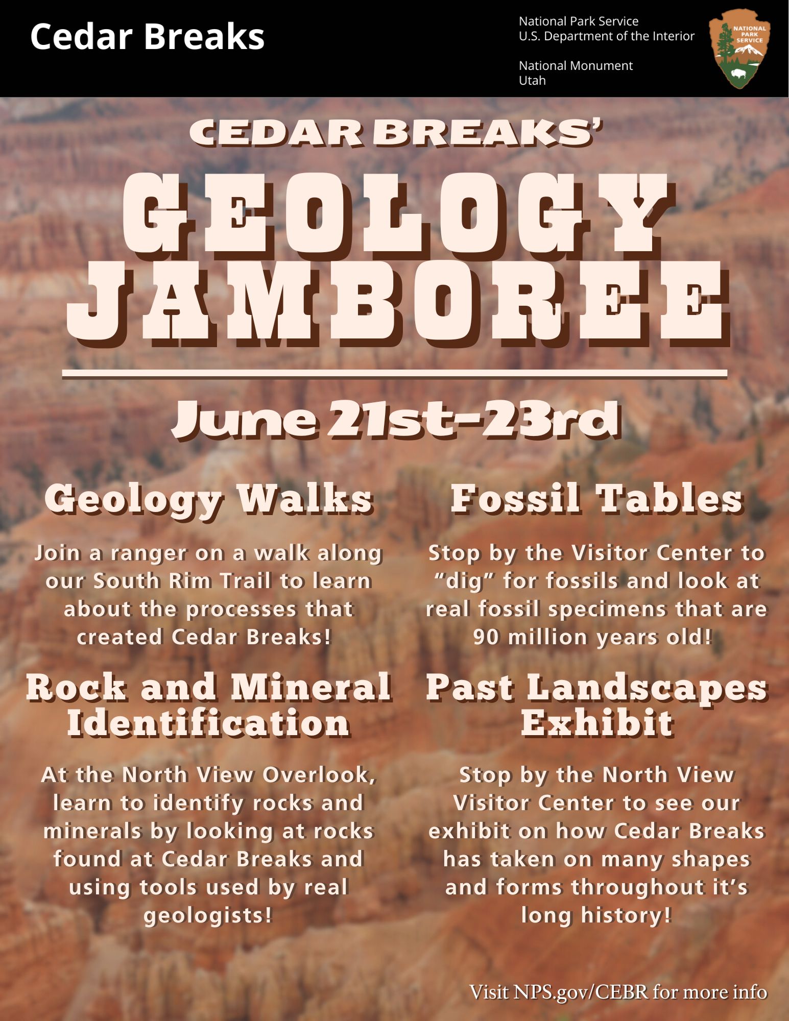 Cedar Breaks Geology Jamboree